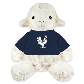 Kleiner Hausgockel Tattoo Style - MiniFeet® Schaf Annika - French Navy - Vorne