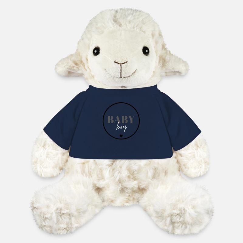 baby boy - schlicht schwarz weiß - MiniFeet® Schaf Annika - French Navy