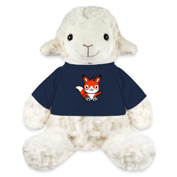Fuchs Rotfuchs Wildes Tier Schlauer Wald Bewohner - MiniFeet® Schaf Annika - French Navy - Vorne