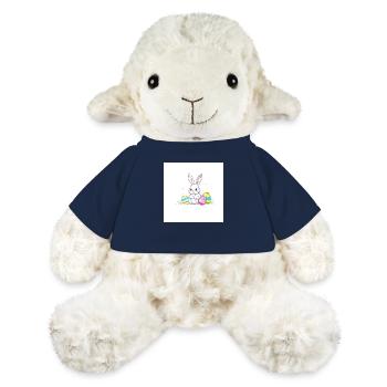 „Osterzauber: Hasenfreude“ - MiniFeet® Schaf Annika - French Navy - Vorne