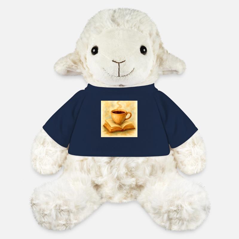 Buch und Kaffee - MiniFeet® Schaf Annika - French Navy