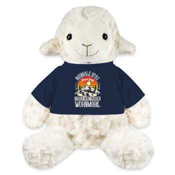 Camping Camper Campen Opa - MiniFeet® Schaf Annika - French Navy - Vorne