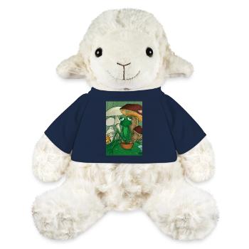 Frog picking mushrooms - MiniFeet® Sheep Annika - french navy - Front