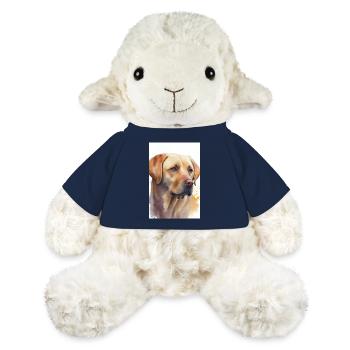 Labrador Dog Watercolor Dogs - MiniFeet® Sheep Annika - french navy - Front