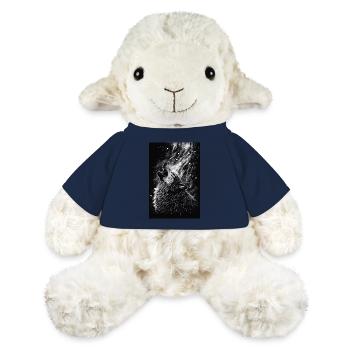 Wolf Wölfe Tier Gezeichnet - MiniFeet® Schaf Annika - French Navy - Vorne