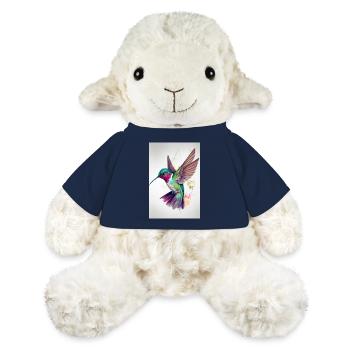 Kolibri Kolibris Vogel Colibri Niveau Couleur de l’oiseau - Mouton en peluche Annika MiniFeet® - bleu marine - Devant