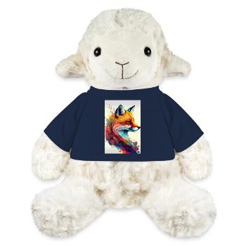 Fuchs Füchse Tier Colorful Animal - MiniFeet® Schaf Annika - French Navy - Vorne