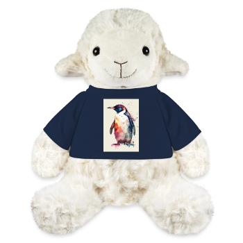 Penguin Penguins Animal Watercolor Animal - MiniFeet® Sheep Annika - french navy - Front