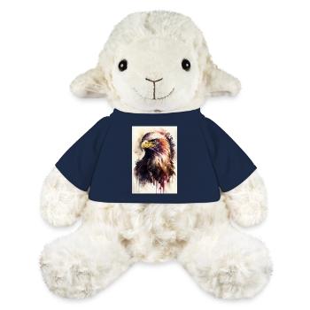 Eagle Animal Eagle Bald Eagle Watercolor - MiniFeet® Sheep Annika - french navy - Front