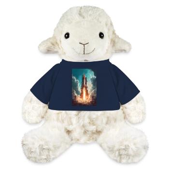 Fusée Astronautes Espace Espace Espace - Mouton en peluche Annika MiniFeet® - bleu marine - Devant