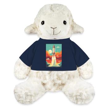 Fusée Astronautes de fusée Espace Espace - Mouton en peluche Annika MiniFeet® - bleu marine - Devant