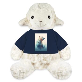 Polar Bear Polar Bear Animal North Pole Art - MiniFeet® Sheep Annika - french navy - Front