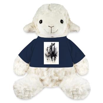 Pferd Pferde Reiten Pferdereiten Sprungreiten - MiniFeet® Schaf Annika - French Navy - Vorne