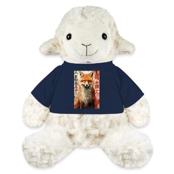 Renard Renard Animal Chine - Mouton en peluche Annika MiniFeet® - bleu marine - Devant
