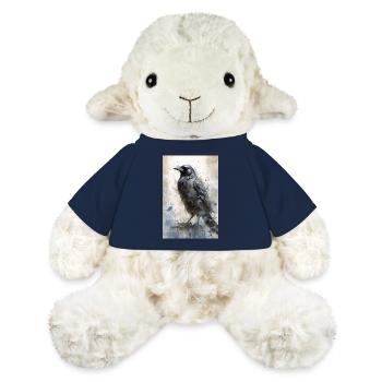 Corbeau Corbeau Corneilles Oiseau Corneille animale - Mouton en peluche Annika MiniFeet® - bleu marine - Devant