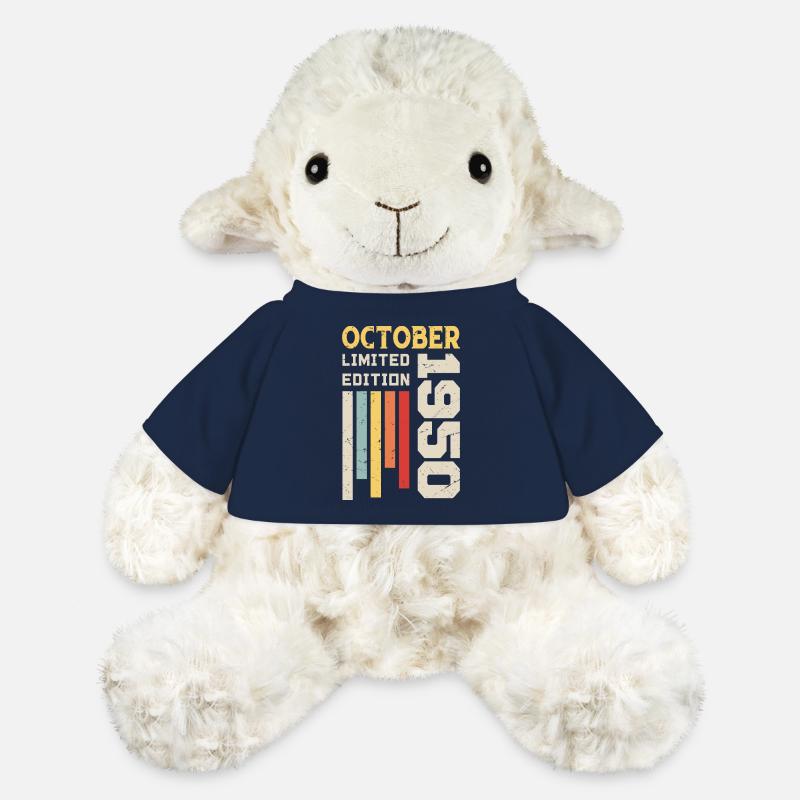 October 1950 - October 1950 Birthday Gift - MiniFeet® Sheep Annika - french navy