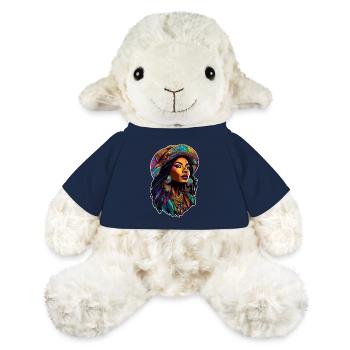 Afro Frau - Schönheit - MiniFeet® Schaf Annika - French Navy - Vorne