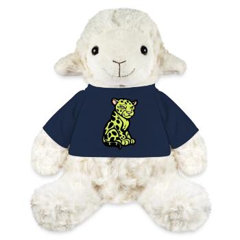Cheetah Animal Comic - MiniFeet® Sheep Annika - french navy - Front