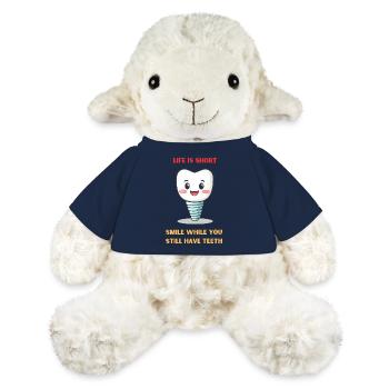 Life Is Short Smile While You Still Have Teeth - MiniFeet® Sheep Annika - french navy - Front