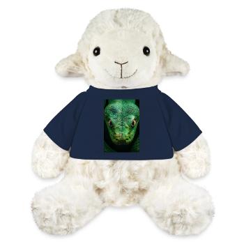 Hypnotic Green Serpent Gaze - MiniFeet® Sheep Annika - french navy - Front