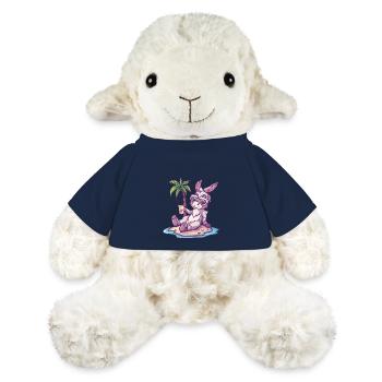 Bande dessinée Donkey Summer Beach - Mouton en peluche Annika MiniFeet® - bleu marine - Devant