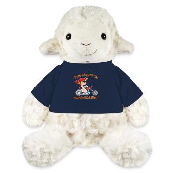 Wenn ich groß bin werd ich Biker - RAHMENLOS Baby - MiniFeet® Schaf Annika - French Navy - Vorne
