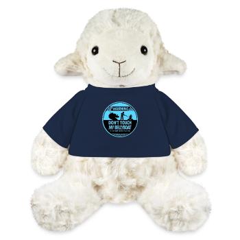 Avertissement de bateau ventral - Mouton en peluche Annika MiniFeet® - bleu marine - Devant