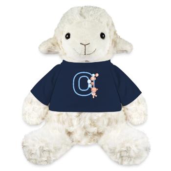 Letter o blue bear - MiniFeet® Sheep Annika - french navy - Front