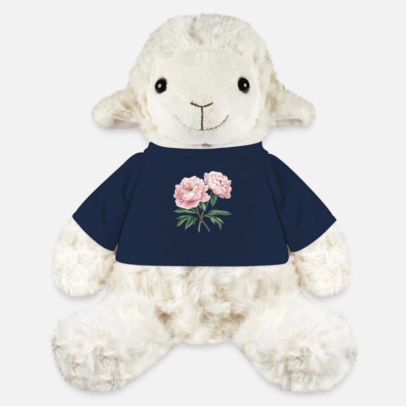 Peonies - MiniFeet® Sheep Annika - french navy