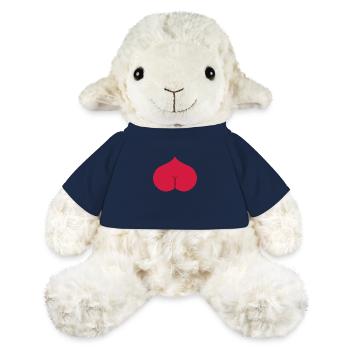 Arsch Herz Popo - MiniFeet® Schaf Annika - French Navy - Vorne