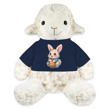 Lapin de Pâques enfantin - Mouton en peluche Annika MiniFeet® - bleu marine - Devant