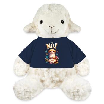 Dog Funny saying Nope! for dog lovers - MiniFeet® Sheep Annika - french navy - Front