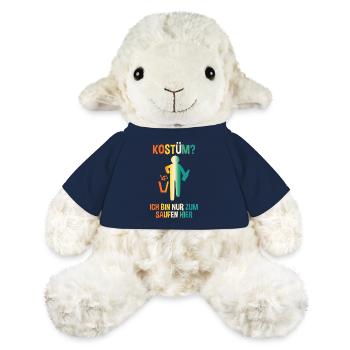 Jecken Fasching Karneval - MiniFeet® Schaf Annika - French Navy - Vorne