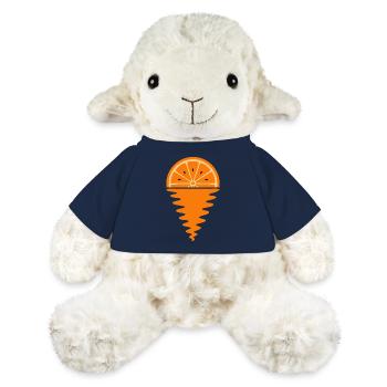 Orange sunset - MiniFeet® Sheep Annika - french navy - Front