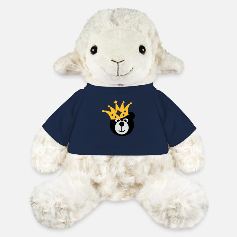 BEAR avec KRONE - Mouton en peluche Annika MiniFeet® - bleu marine