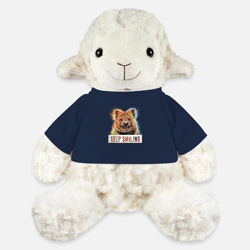 Rainbow Bliss: Das Lächeln des Quokka - MiniFeet® Schaf Annika - French Navy
