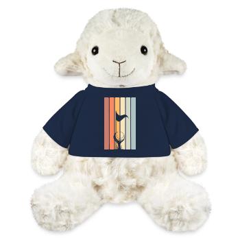 Golf golfeur - Mouton en peluche Annika MiniFeet® - bleu marine - Devant