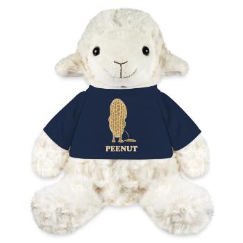 PeeNut - eine Erdnuss muss pinkeln, Wortspiel - MiniFeet® Schaf Annika - French Navy - Vorne