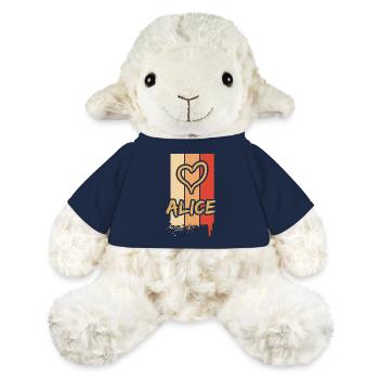 Alice Alice - Mouton en peluche Annika MiniFeet® - bleu marine - Devant