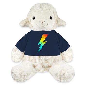 Bolt Lighting Classique des années 80 - Mouton en peluche Annika MiniFeet® - bleu marine - Devant