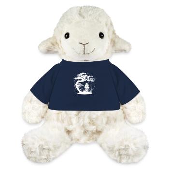 Japanese warrior under cherry blossoms - MiniFeet® Sheep Annika - french navy - Front