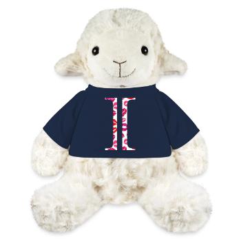 Letter i kisses - MiniFeet® Sheep Annika - french navy - Front