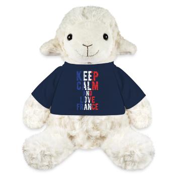 keep calm and love france - MiniFeet® Sheep Annika - french navy - Front