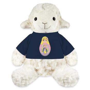 Nestende Matroschka Puppe Design - MiniFeet® Schaf Annika - French Navy - Vorne