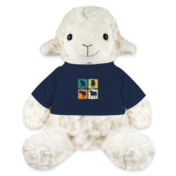 Büffel Rind Ochsen - MiniFeet® Schaf Annika - French Navy - Vorne