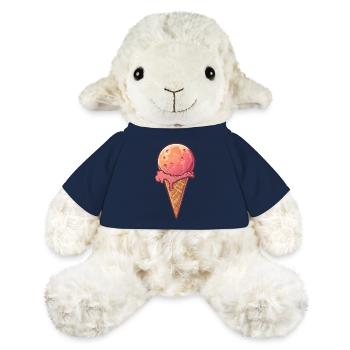 Planète de glace Mars - Mouton en peluche Annika MiniFeet® - bleu marine - Devant