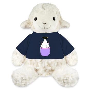 Heilige Geist Religiös Heiligenschein Tasche - MiniFeet® Schaf Annika - French Navy - Vorne