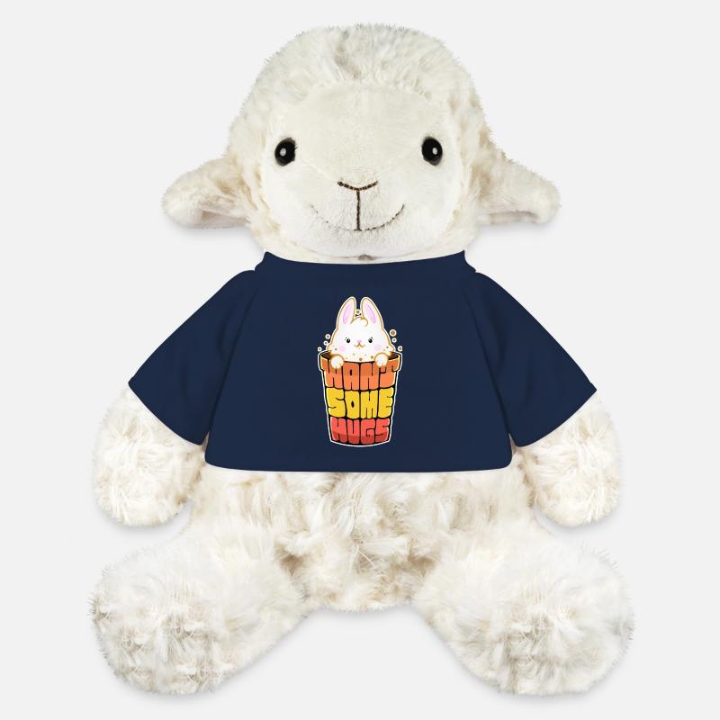 Do you want to cuddle? - MiniFeet® Sheep Annika - french navy