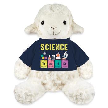 Éléments réguliers des professeurs de sciences - Mouton en peluche Annika MiniFeet® - bleu marine - Devant