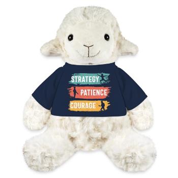 Strategie Geduld Mut Fechter Geschenke 2021 - MiniFeet® Schaf Annika - French Navy - Vorne